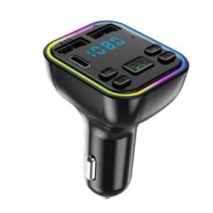 Car BT 5.1 FM Transmitter Wireless Handsfree Audio Receiver Auto MP3 Player 2.1A Dual USB Fast Phone Chargers Accessories