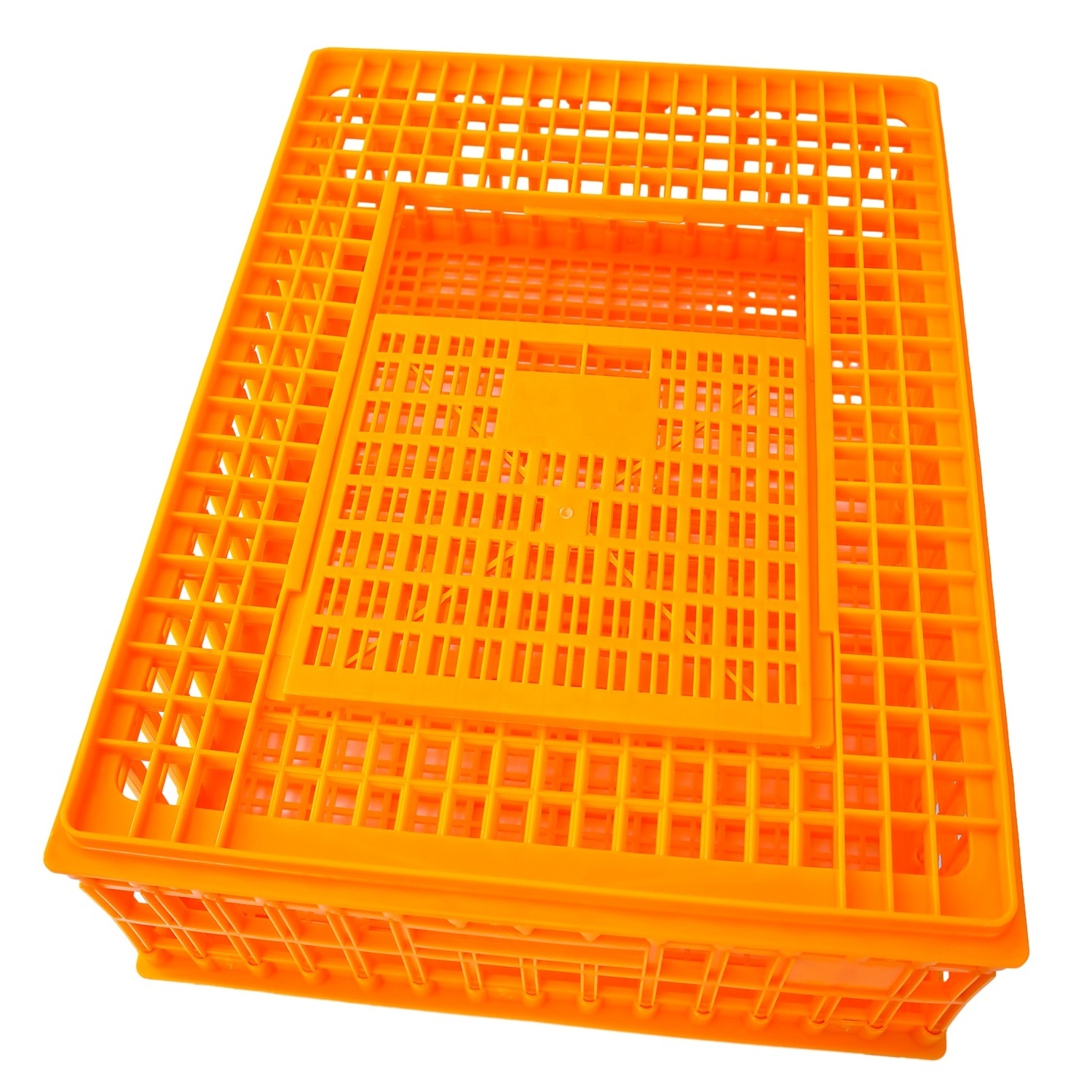 Plastic folding chicken pigeon dove bird duck Transport cage Poultry battery cages