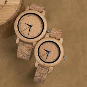 DODO DEER Watches Quartz Leather Wrist Watch Custom Timepieces Bambo Wooden Bamboo Wholesale China 2019 OEM Men Women Lovers 1pc