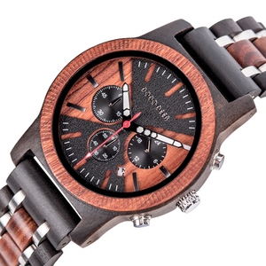 DODO DEER 2022 Dopshipping Chronograph Watches Wood Tree Watch Auto Date Feature Quartz Engraved 2020 Glass Round Wooden for Men