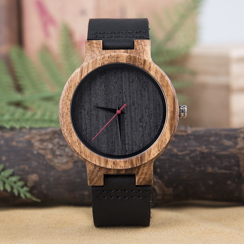 DODO DEER Watches Case Mens Crazy Watch Men Wristwatch Promotional Wooden OEM Wood with 2035 Japan Movement Soft Leather 2019