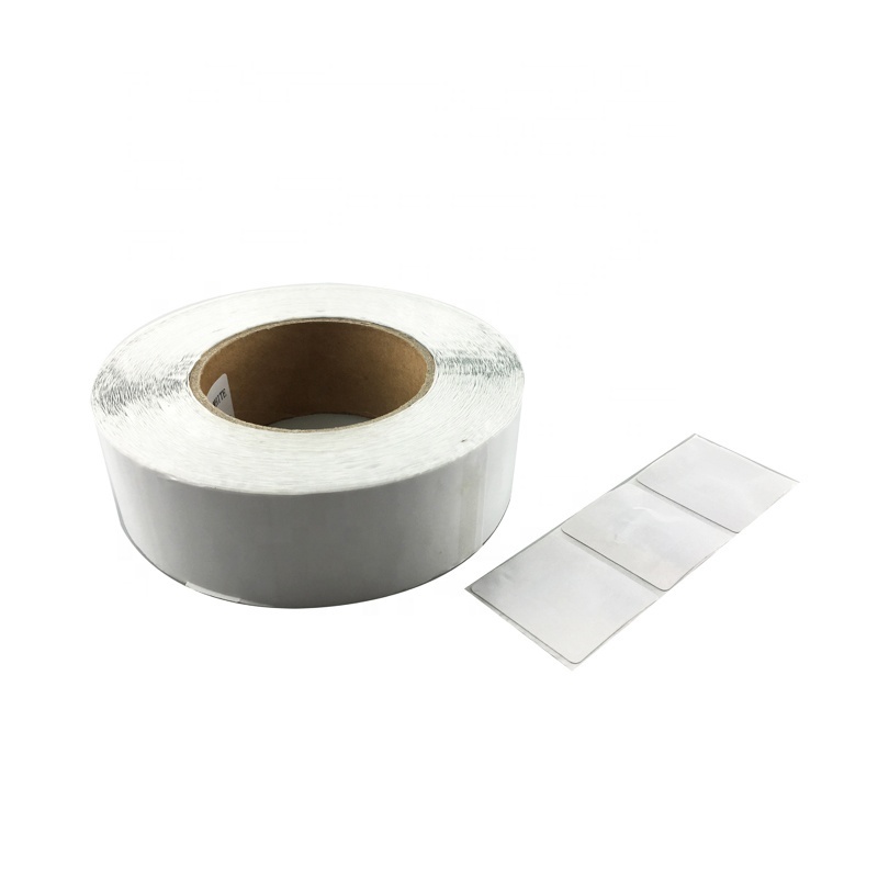 40*40mm barcode anti theft rf soft label for retail eas label 8.2mhz frequency