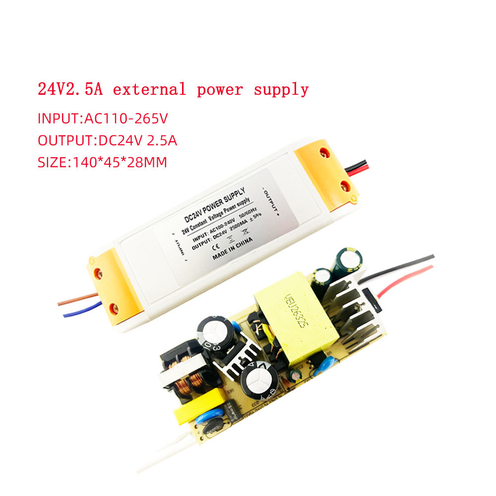 60W High quality led driver 24v 2.5a fan power and other electronic products external constant voltage power supply 03