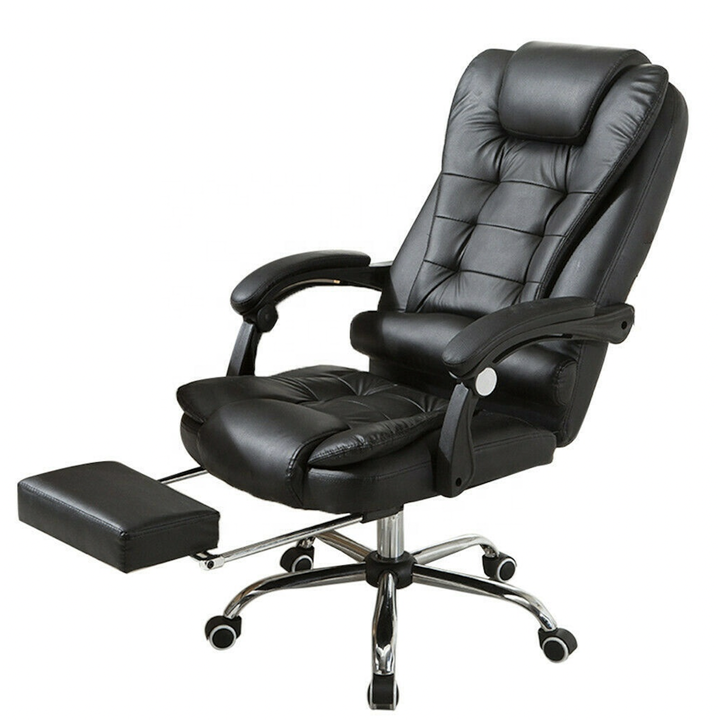 Factory Sale Modern Luxury Leather Executive  Adjustable Conference PU Recliner Massage Guest Manager Boss Desk Office Chairs