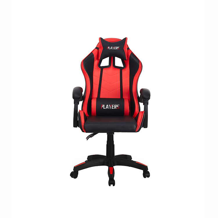 Factory Cheap Price Heavy Duty Commercial Chair Customized Logo Silla Gamer PU Leather Gaming Chair