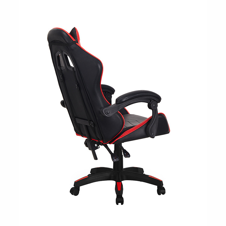 Factory Cheap Price Heavy Duty Commercial Chair Customized Logo Silla Gamer PU Leather Gaming Chair