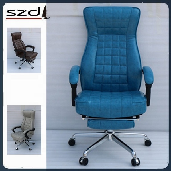 High Back Throne Office Chairs Leather Executive Boss Chair SD-5152