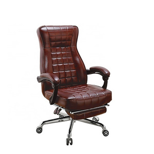 High Back Throne Office Chairs Leather Executive Boss Chair SD-5152