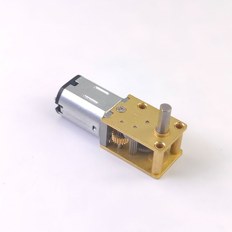 Custom mini 3v 6v12v 8mm small motor n20 gearbox DC motor with reduction gear N20-1218 worm gear self-locking motor