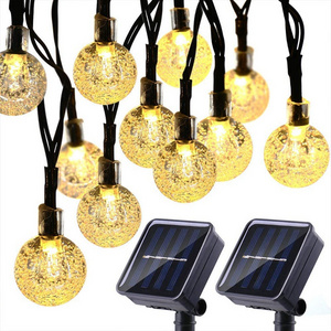 Outdoor Waterproof 50 LED Solar Holiday Lighting String Lights Outdoor Solar Powered Fairy Lights Decoration For Holiday Gifts