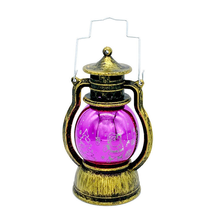 Portable Lanterns and Candle Jars Lampshade Camping Ramadan Home Party  Led Candle Light