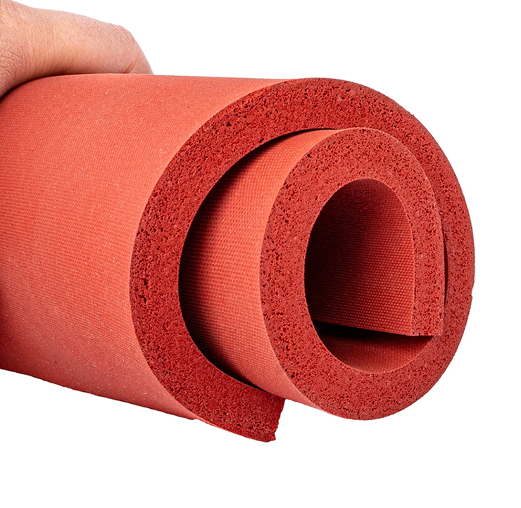 Foam Evenly Insulation Closed Cell Silicone Foam Sheet Manufacture High Quality