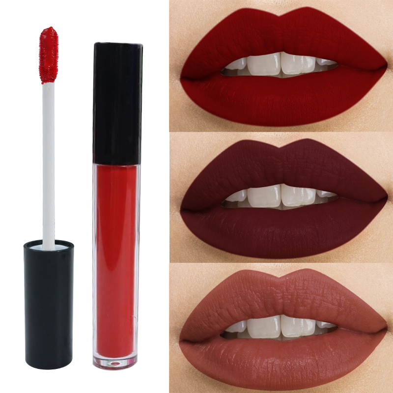 Wholesale Luxury Makeup Organic Waterproof Velvet Lip Stick Vegan Private Label Matte Liquid Lipstick