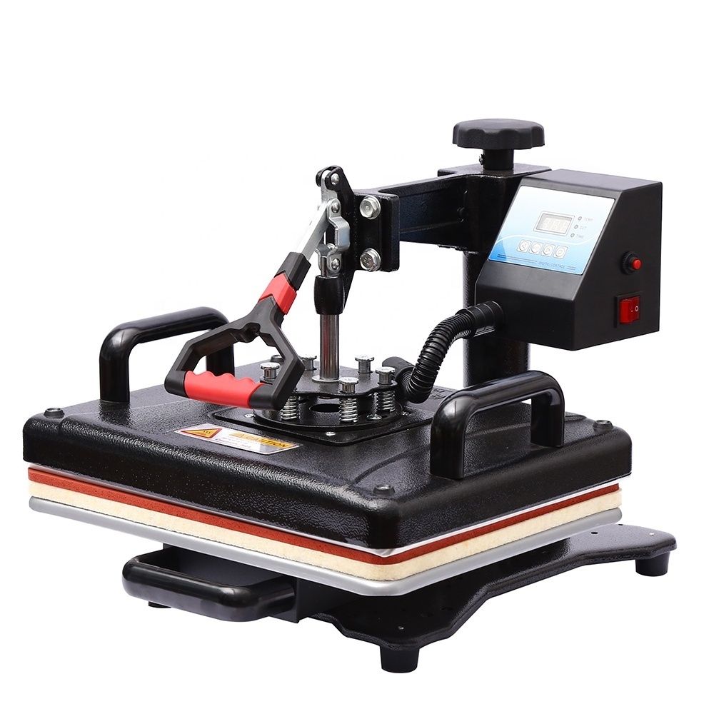 New Digital12*15inch Swing Away Digital Heat Press Machine Transfer Sublimation T-Shirt Press