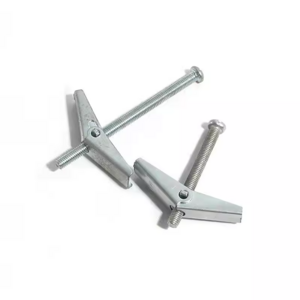 Spring Toggle Bolt Anchors - Stainless Steel Hollow Wall Anchor for Frames, Shelves, Mirrors & More, 20 Pack (3/16" x 3")