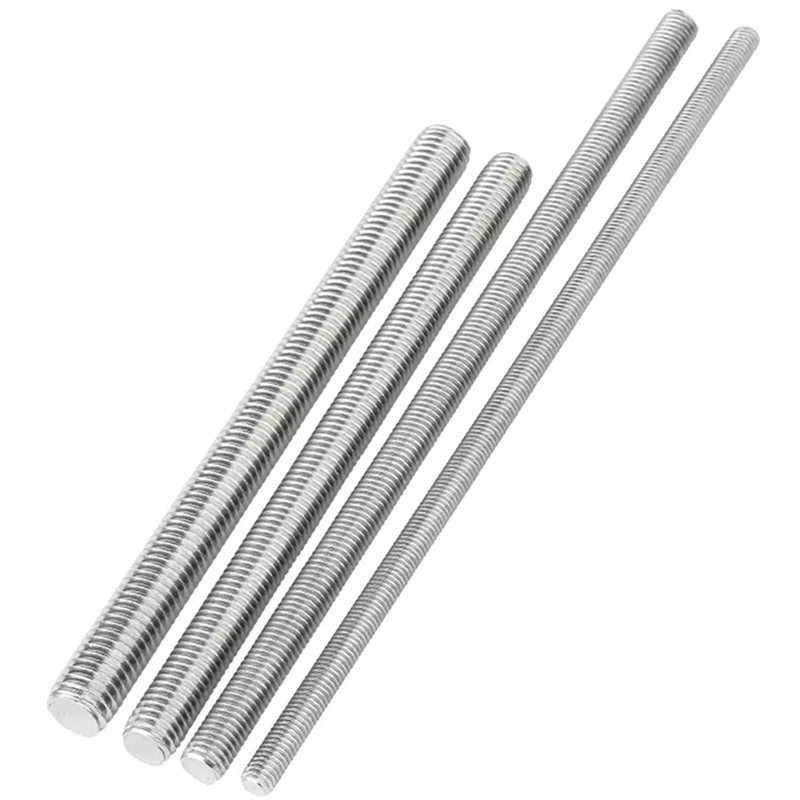 Ss 304 A2-70 Threaded Rod Thread Bar Stainless Steel A4-80 Full Threaded Rod Stud Rod DIN975 DIN976