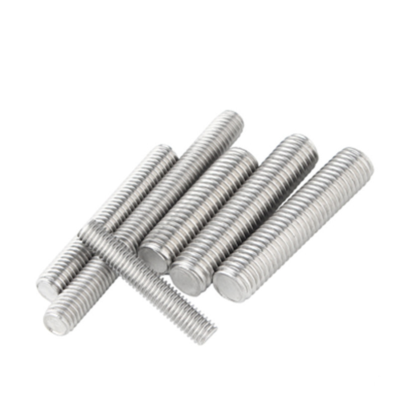 Ss 304 A2-70 Threaded Rod Thread Bar Stainless Steel A4-80 Full Threaded Rod Stud Rod DIN975 DIN976