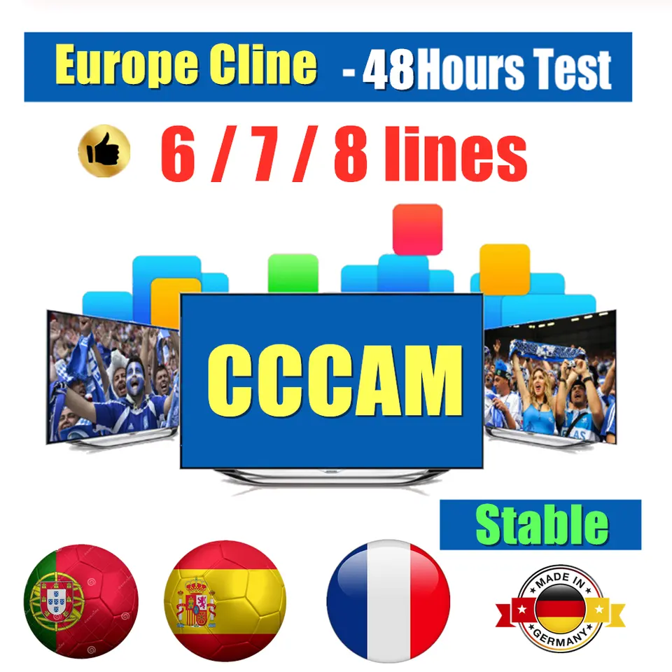 Stable Cccam Cline Europa 2023 Oscam Cccam 8 Lines Poland Egygold Cccam Test 24h For Satellite Tv Receiver Gtmedia V8x