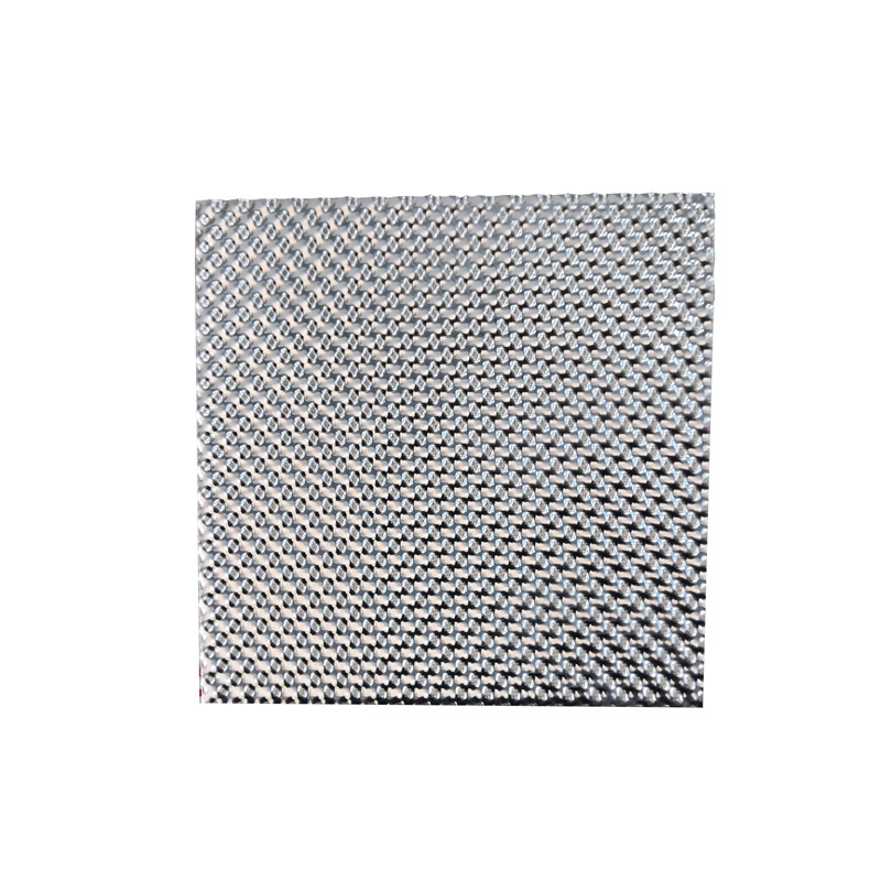 Hemispherical Embossed Corrugated Aluminum Sheet For Auto Radiator Heat Dissipation Or Dust Proof