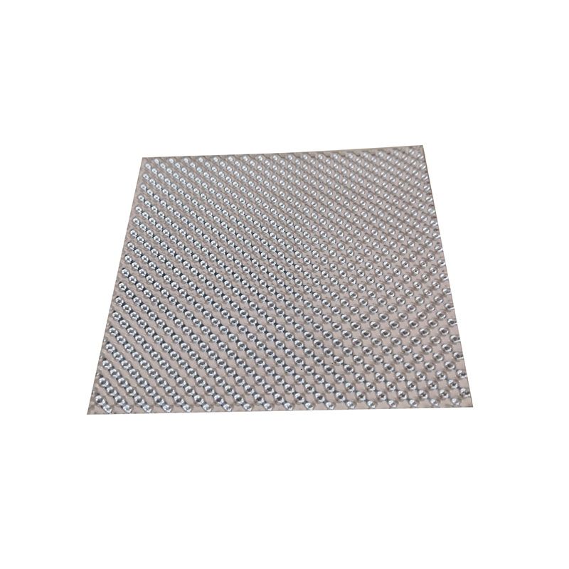 Hemispherical Embossed Corrugated Aluminum Sheet For Auto Radiator Heat Dissipation Or Dust Proof