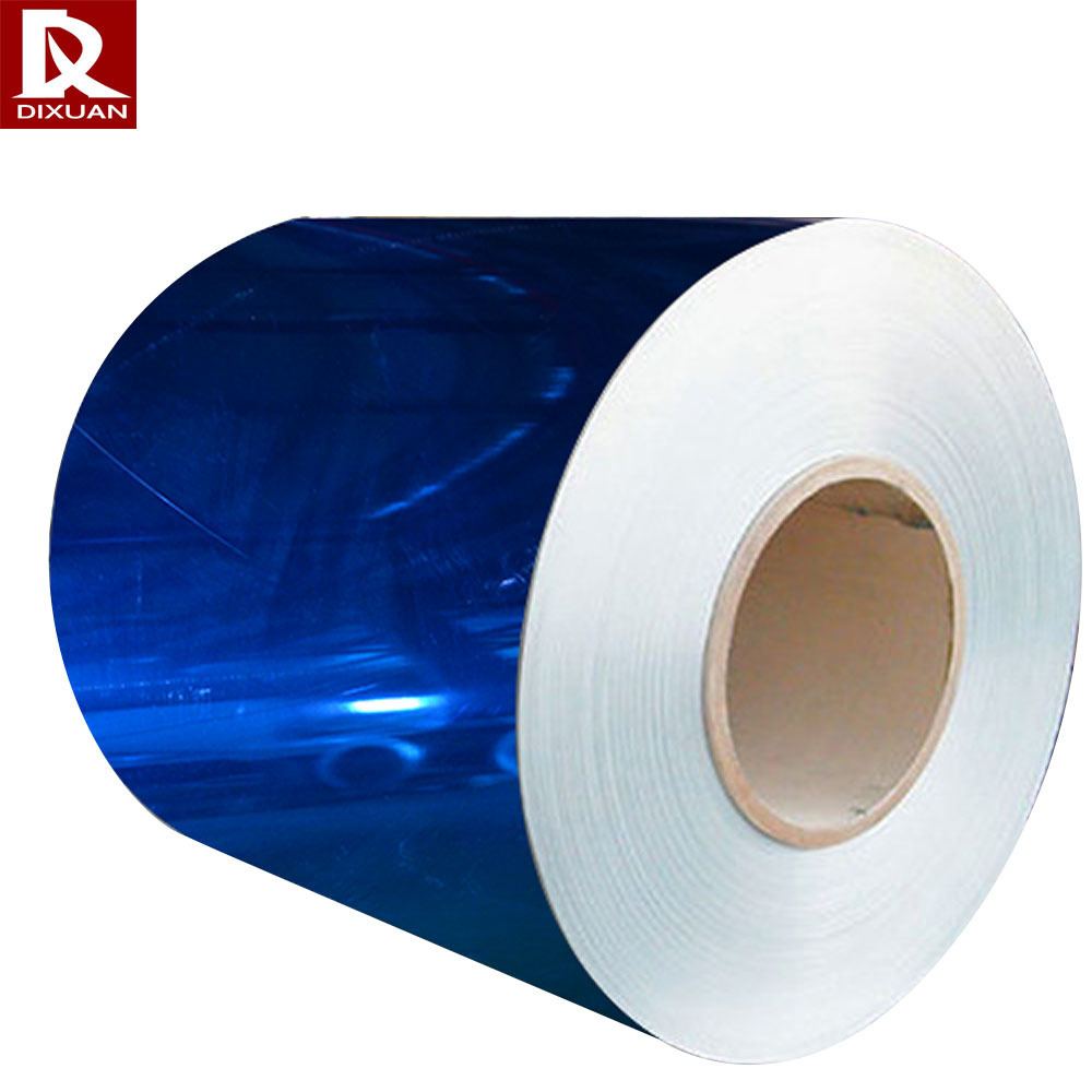 Aluminum coil mirror aluminio plate polished gross bright high reflective sheet Gold gold silver black blue red copper colors