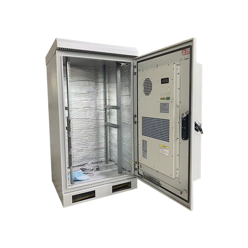 IP65 IP54 Metal Telecom Outdoor Cabinet With Air Conditioner Server Rack Battery Cabinet