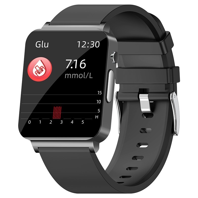 2023 New Non-Invasive Blood Glucose Monitor Smart Watch For iPhone Android