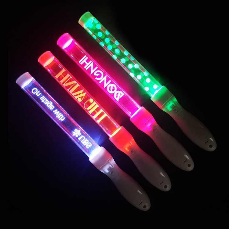 Hot Sales Custom acrylic Glow Sticks LED sticks For Party Supplies