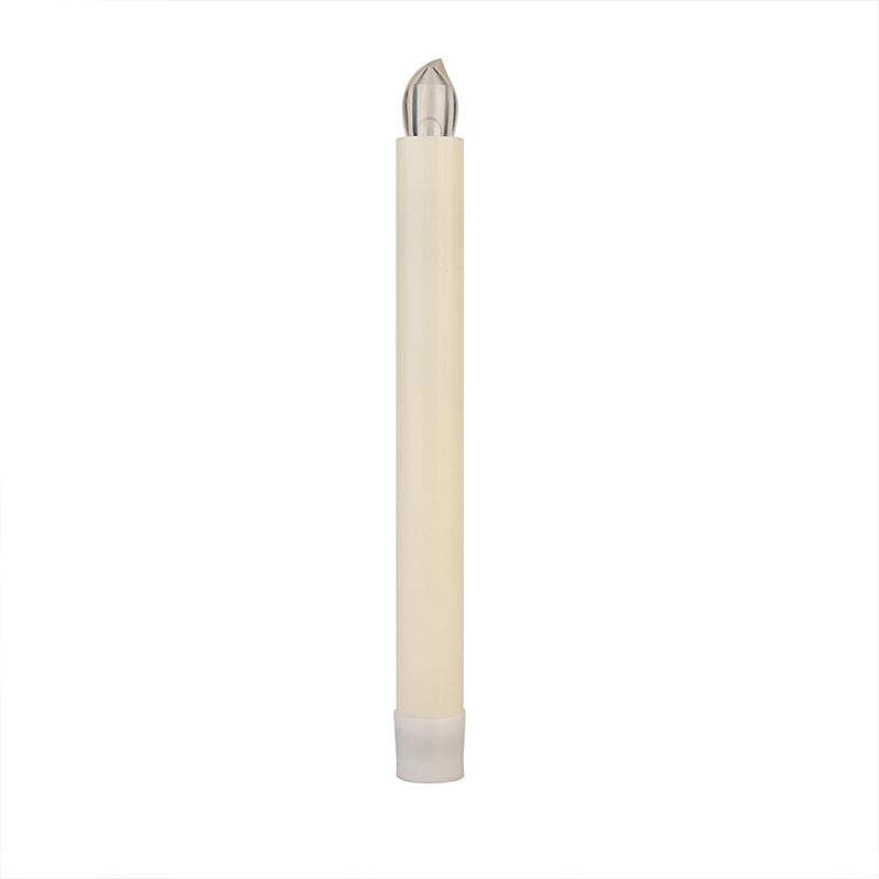 DLWY christmas decorative battery operated flameless thin flicker led taper candle