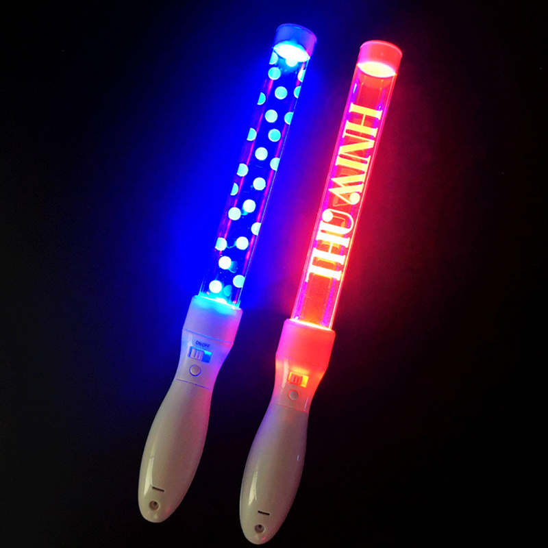 Hot Sales Custom acrylic Glow Sticks LED sticks For Party Supplies