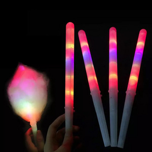 High quanlity led glow cotton candy stick led light up candyfloss sticks