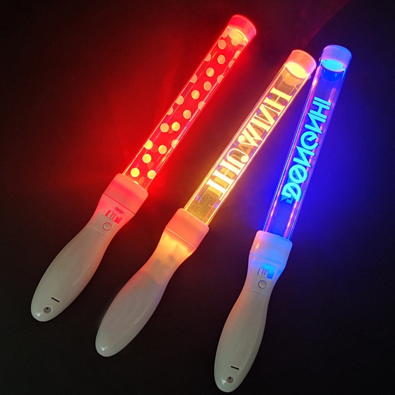 Hot Sales Custom acrylic Glow Sticks LED sticks For Party Supplies