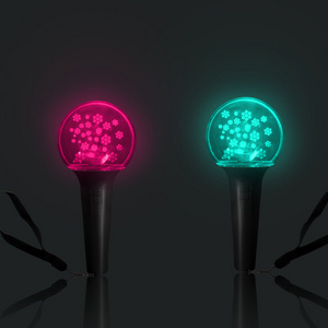 Custom 3d LED Acrylic Glow Stick Ball for Party