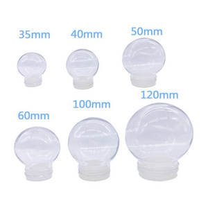 DIY Snow Globe Empty Kit Medium Size 80 MM Diameter