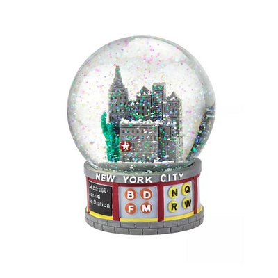 Christmas Snow Globe Glitter Musical Custom Water Snowglobe