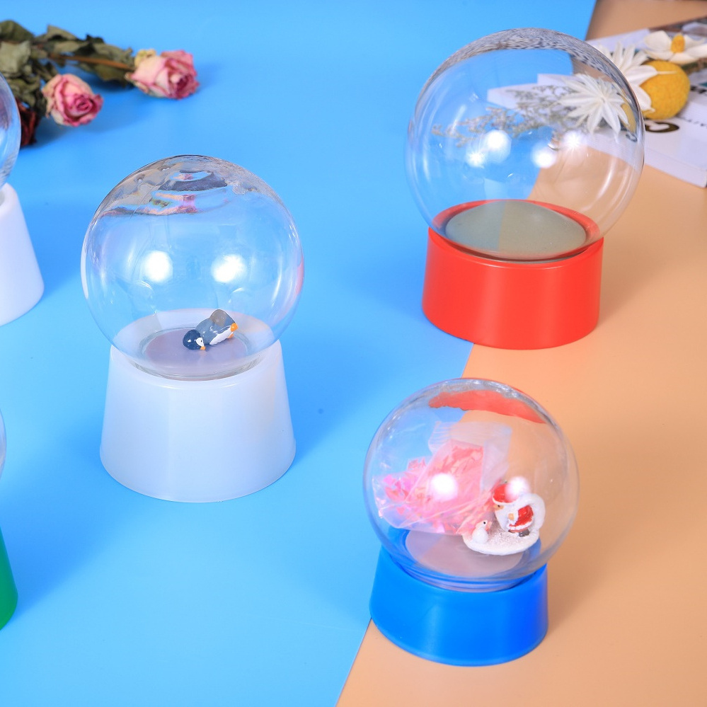 Factory Directly Plastic DIY Water Globe Snow Globe