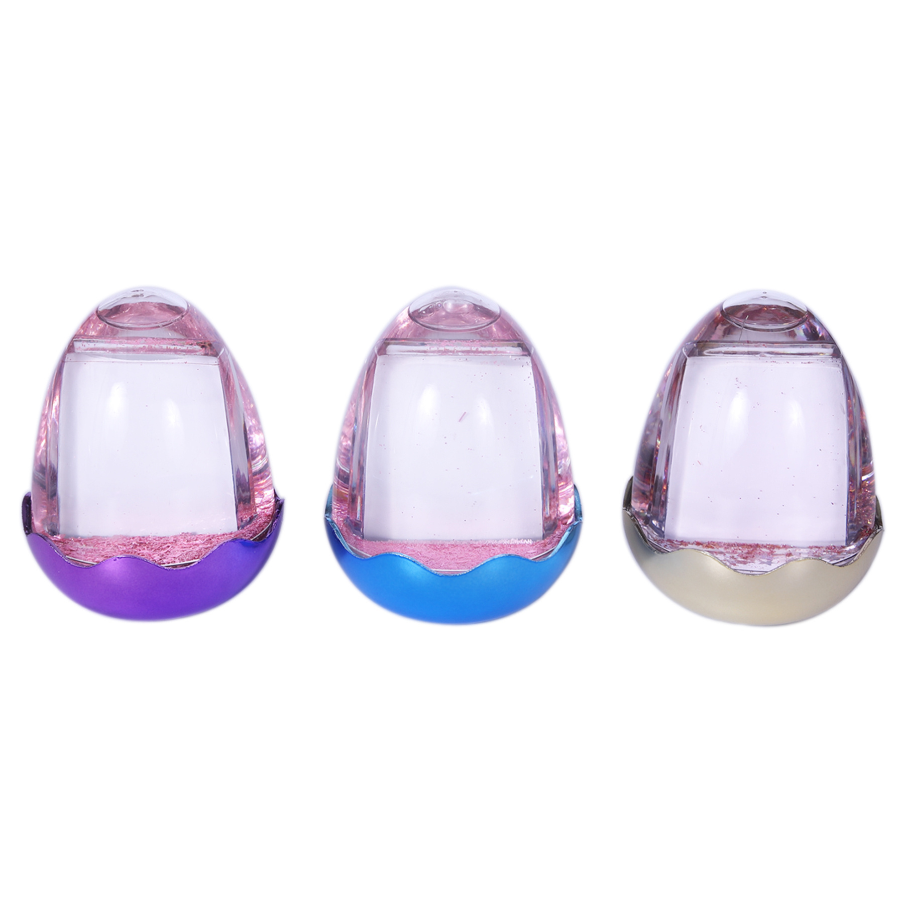 Easter Egg Photo Frame Snow Globe