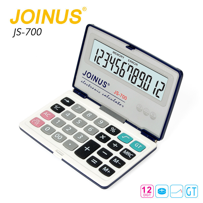 Factory direct 12 digit folding calculator for student