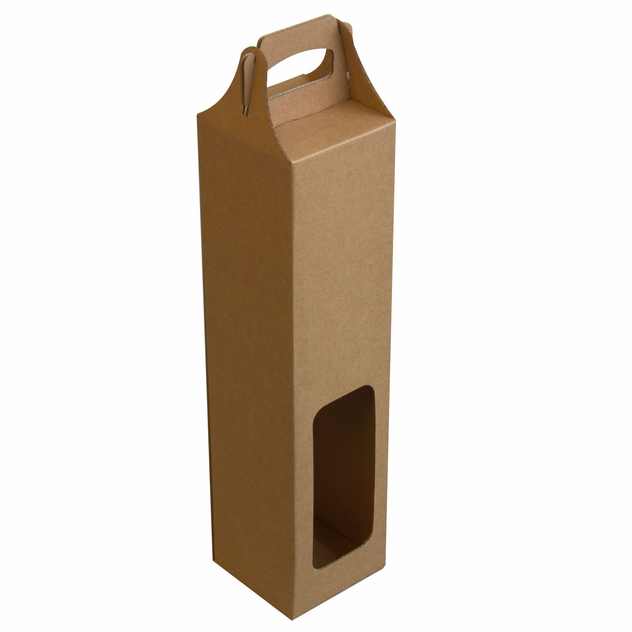 Hot Sell Packaging Box 8 Dividers Corrugated Paper Shipping Carton Corrugated Paper Wine Beer Packaging Carton Box