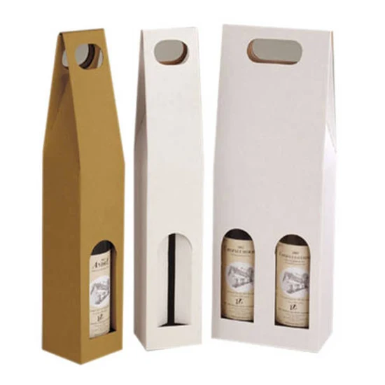 Hot Sell Packaging Box 8 Dividers Corrugated Paper Shipping Carton Corrugated Paper Wine Beer Packaging Carton Box