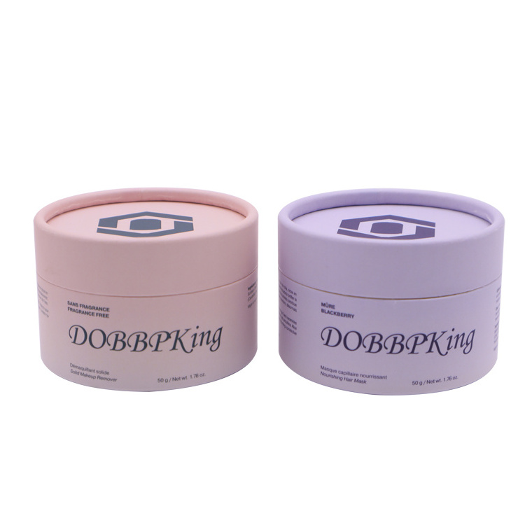 Custom 200g multiple capacity paper cosmetic flower bath salt solid perfume bath ball towel tube packaging round gift box