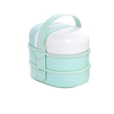 Portable Lunch Box Bento Kids Not leaking  School Lunch Box With Water Bottle Set Lunch Box For Kids Food Warmer