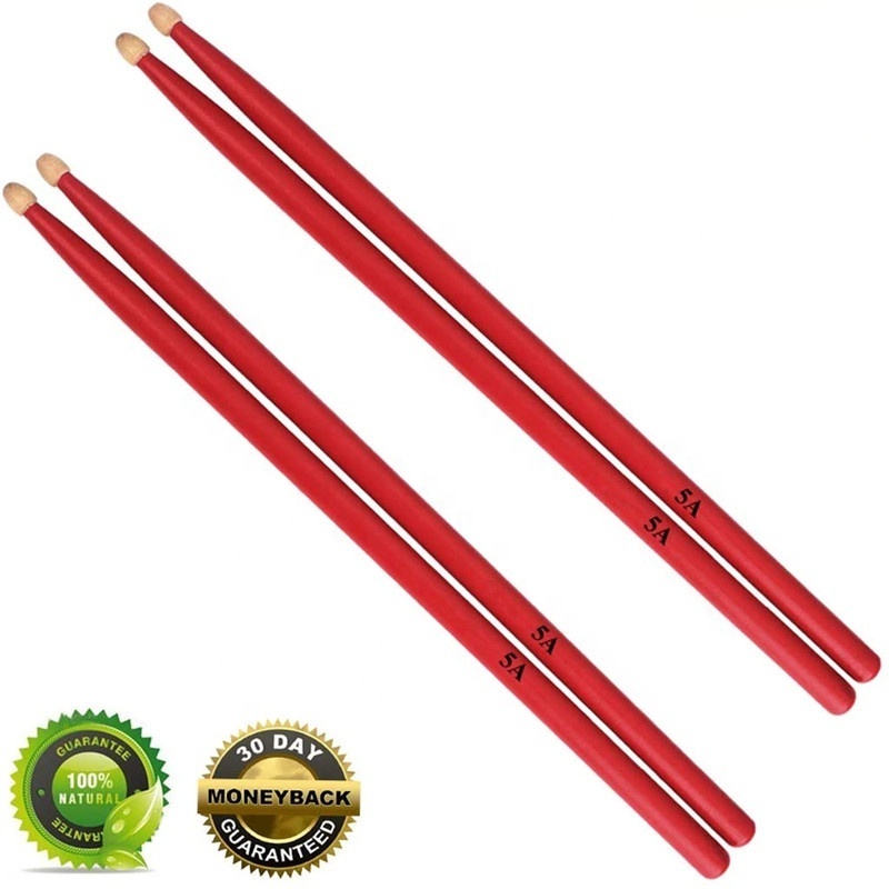 Bulk-Printed 5A and 7A Drum Major Drum Sticks for Musical Instruments & Accessories