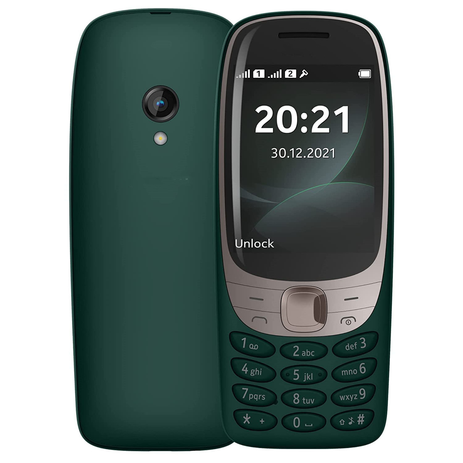 Wholesale  unlocked cheap price Dual SIM 1150mAh keyboard feature phone for Nokia 6310 mobile phones