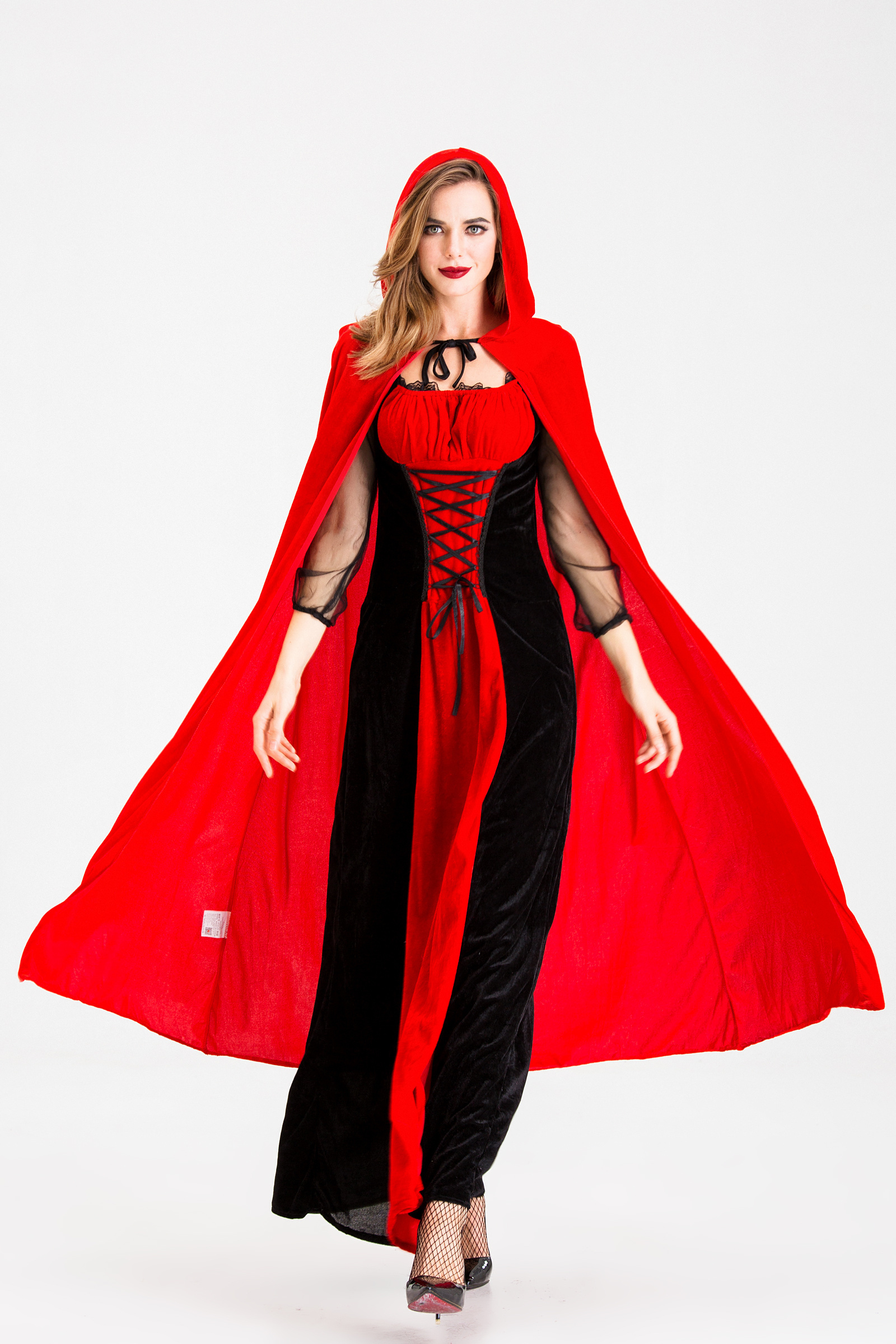 2021 New Halloween Vampire Uniform New Little Red Riding Hood Costume Castle Queen Costume Adult Cosplay Costume