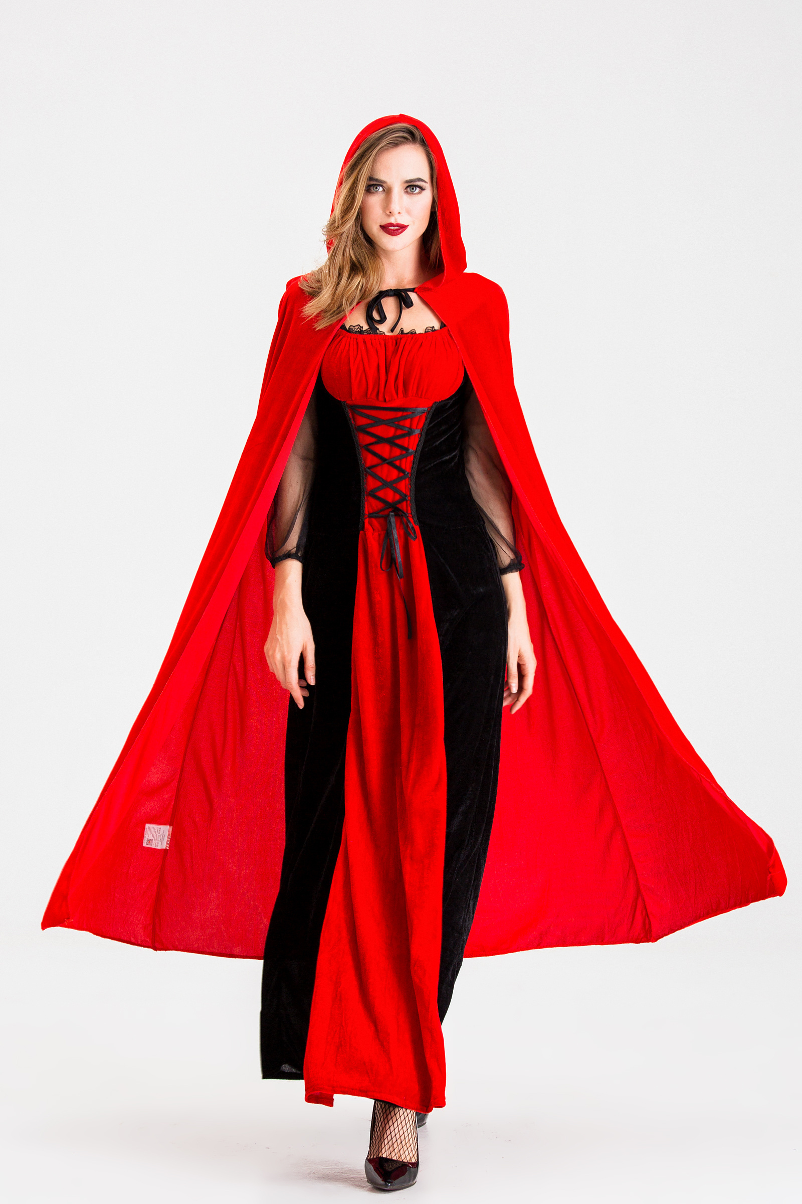 2021 New Halloween Vampire Uniform New Little Red Riding Hood Costume Castle Queen Costume Adult Cosplay Costume