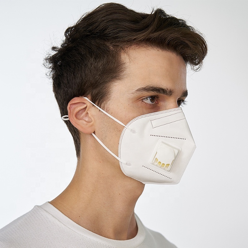 FFP3 Respirator valve respirator exhaust valve dust and haze proof respirator disposable KN95 face mask