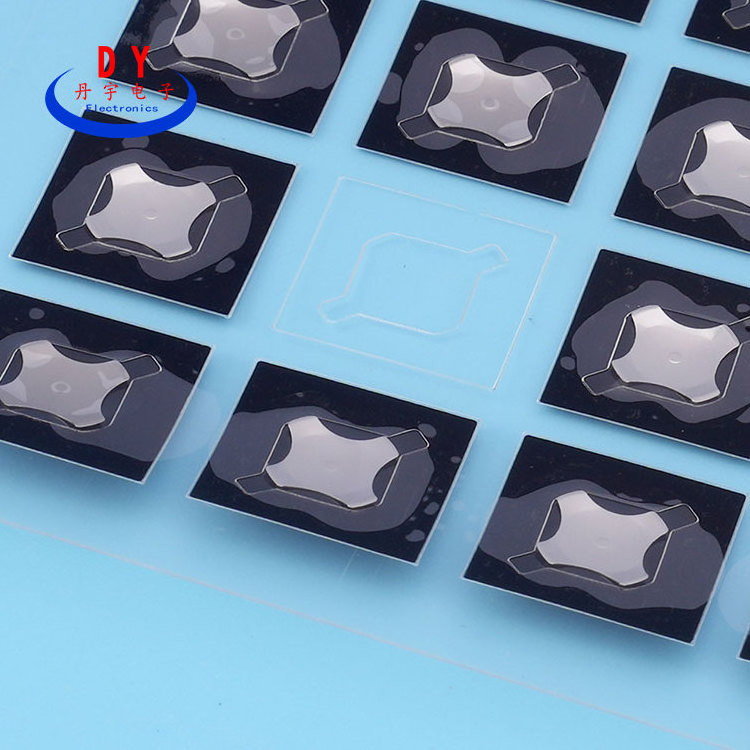 Customizable 4 Leg Metal Dome Array Tactile Membrane switch for Keyboards