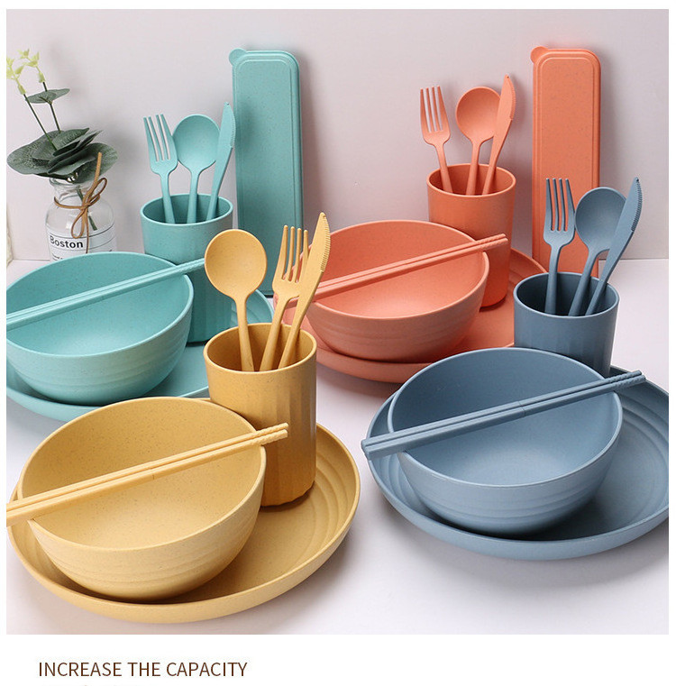 Children's tableware kitchenware for infants plastic products color safe baking utensils tableware