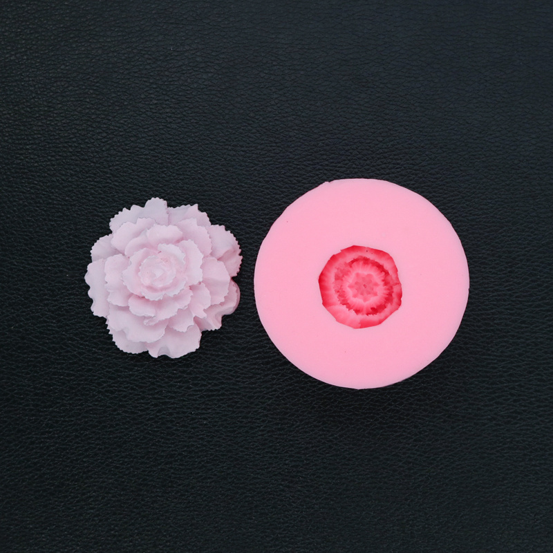 DIY Crystal drops of glue 3D Sweet Rose Flower Silicone mold Decorating Craft Tools Easy to clean